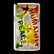 Coque LG L80 Humanité et paix