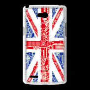 Coque LG L80 Angleterre sur Drapeau 1