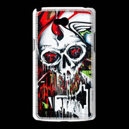 Coque LG L80 Tête de mort Graffiti couleur