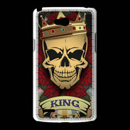 Coque LG L80 Roi tête de mort