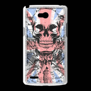Coque LG L80 Tête de mort Angleterre