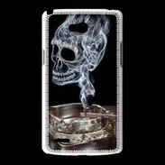 Coque LG L80 Tête de mort cendrier