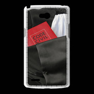 Coque LG L80 Robe d'avocat