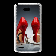 Coque LG L80 Chaussures et menottes