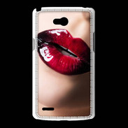 Coque LG L80 Bouche sexy et brillante