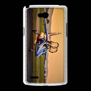 Coque LG L80 Alfa Jet au couché de soleil