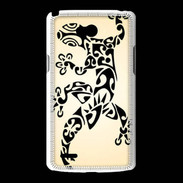 Coque LG L80 Salamandre tribal