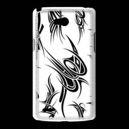 Coque LG L80 Tatouage Tribal 5