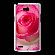Coque LG L80 Belle rose 3