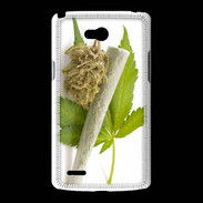 Coque LG L80 Feuille de cannabis 5