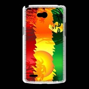 Coque LG L80 Chanteur de reggae