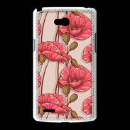 Coque LG L80 Fleurs vintage 2