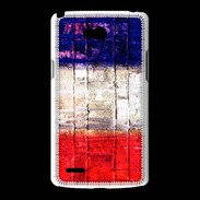 Coque LG L80 Drapeau français vintage