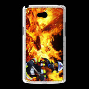 Coque LG L80 Pompier soldat du feu