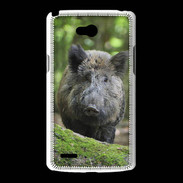 Coque LG L80 Sanglier dans les bois