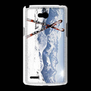 Coque LG L80 Paire de ski en montagne