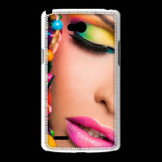 Coque LG L80 Joli maquillage 5