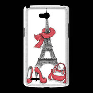 Coque LG L80 Glamour Paris