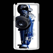 Coque LG L80 Bugatti bleu type 33