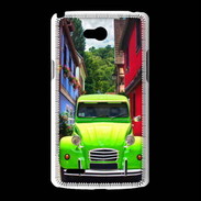 Coque LG L80 2cv verte de collection