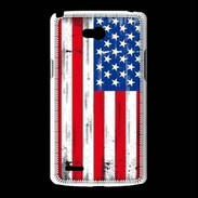 Coque LG L80 Drapeau USA grunge et vintage 5