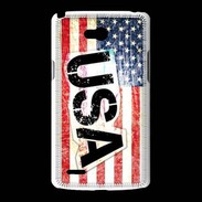 Coque LG L80 Drapeau USA 8