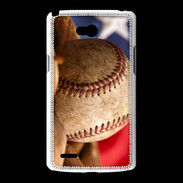 Coque LG L80 Vintage Baseball