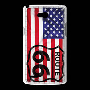 Coque LG L80 Route 66 USA