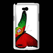 Coque LG L80 Papillon Portugal