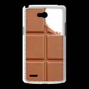 Coque LG L80 Tablette chocolat au lait