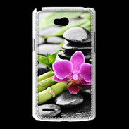 Coque LG L80 Orchidée Zen 11