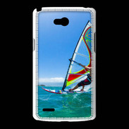 Coque LG L80 Planche à voile au soleil