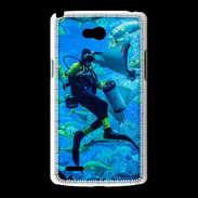 Coque LG L80 Aquarium de Dubaï