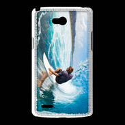 Coque LG L80 Surfer dans un rouleau