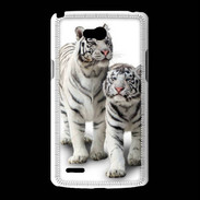 Coque LG L80 Tigre blanc