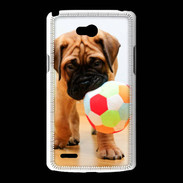 Coque LG L80 Bull mastiff chiot