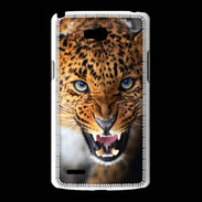 Coque LG L80 Portrait d'un léopard