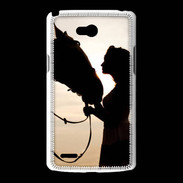 Coque LG L80 Amour de cheval 10