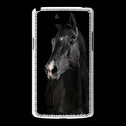 Coque LG L80 Cheval noir