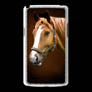 Coque LG L80 Portrait de cheval en peinture