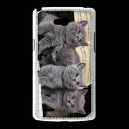 Coque LG L80 Chatons musiciens