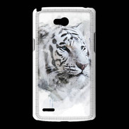 Coque LG L80 Tigre blanc 100