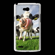 Coque LG L80 Humour vache 10