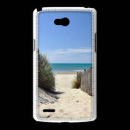 Coque LG L80 Accès à la plage