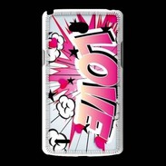 Coque LG L80 Love graffiti 2