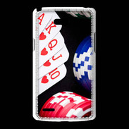 Coque LG L80 Quinte poker
