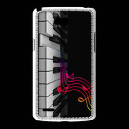 Coque LG L80 Note de musique et piano 1
