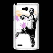 Coque LG L80 Joueur de handball