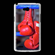 Coque LG L80 Paire de gants de boxe rouge