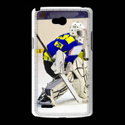 Coque LG L80 Gardien de Hockey sur glace